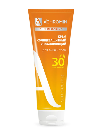 Купить Achromin ® Крем солнцезащитный для лица и тела SPF 30, 250 мл