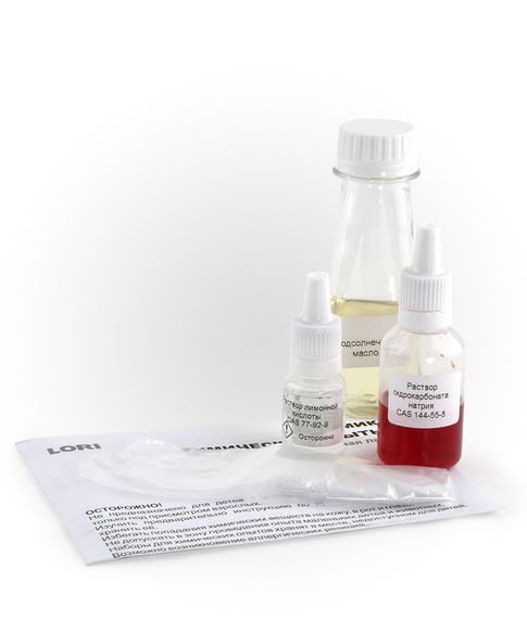 Набор для химических опытов Лава красная Lori