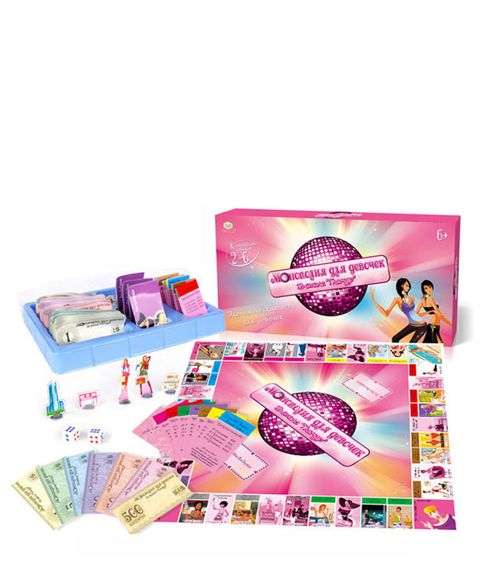 Настольная игра Монополия в стиле "Гламур"