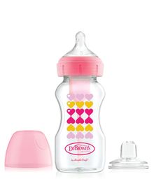Купить Бутылка DrBrown’s Options+ Anti-colic с носиком для питья 6m+  (270 мл)