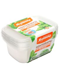 Купить Контейнеры "ХОЗЯЮШКА Мила" для заморозки зелени, 0,2л, 5 шт.