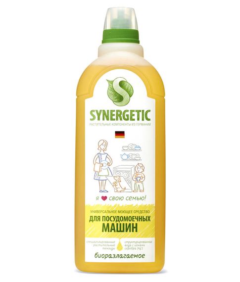 Средство для посудомоечных машин Synergetic "Лимон", 1л xarid qilish