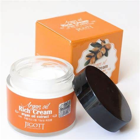 Крем для лица с аргановым маслом JIGOTT Argan Oil Rich Cream