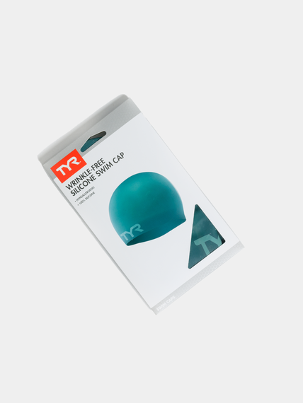 Шапочка для плавания Wrinkle-Free Silicone Adult Swim Cap