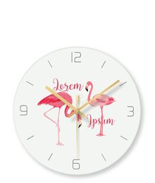 Купить Часы "Фламинго"