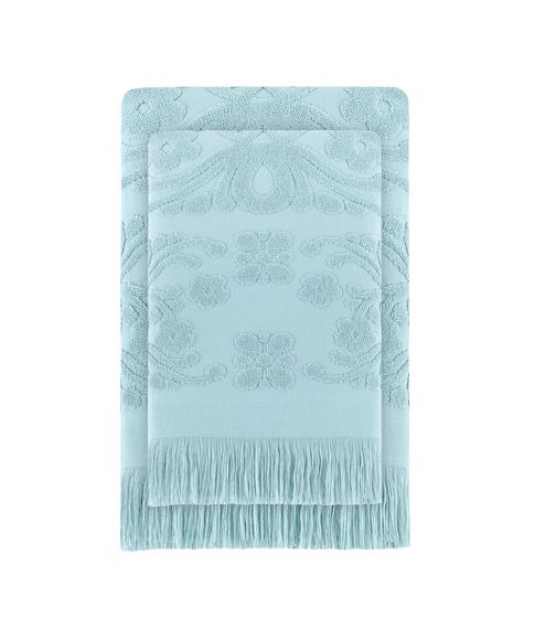 Купить Комплект полотенец с бахрамой Isabel Soft Arya, 70х140+50х90 см