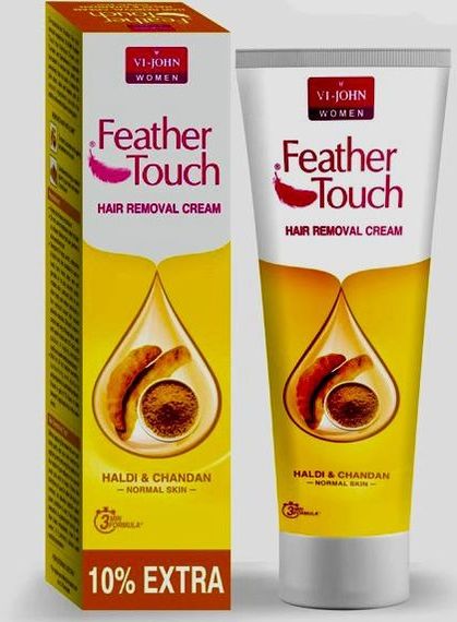 Купить Крем для удаления волос Vi-John Feather touch Haldi&Chandan, 110 г