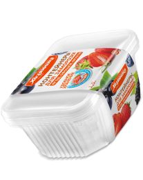 Купить Контейнеры "ХОЗЯЮШКА Мила" для заморозки ягод, овощей, фруктов 1,5 л, 5 шт.