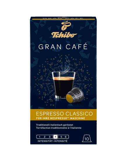 Купить Кофе в капсулах Tchibo Gran Café Espresso 10 Capsules (совместим с машинками Nespresso)