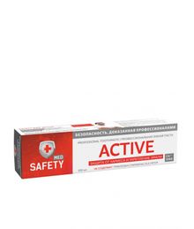 Купить Паста зубная SAFETY MED Active, 100 мл