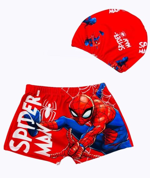 Купить Плавки с шапочкой SPIDERMAN