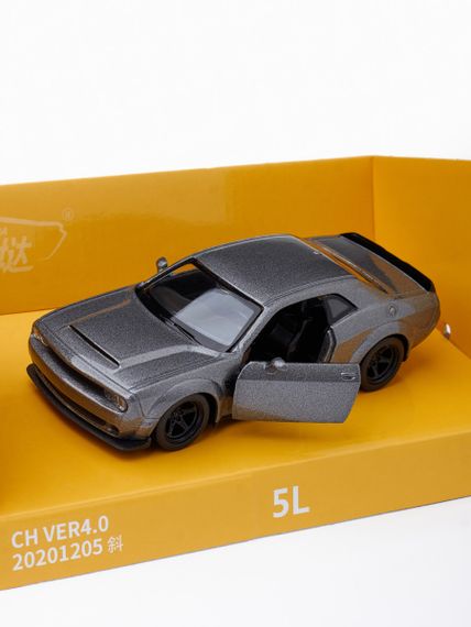 Инерционная коллекционная машинка Dodge challenger srt demon