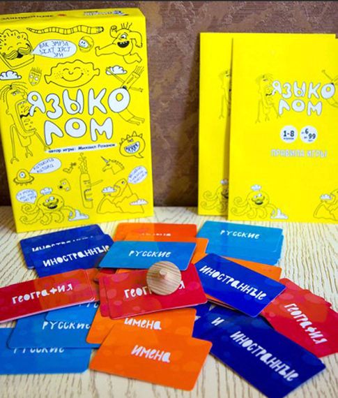 Игра настольная "Языколом" Simple Games