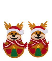 Купить Набор кармашков для сервировки столовых приборов " Олень" (набор 2 шт)