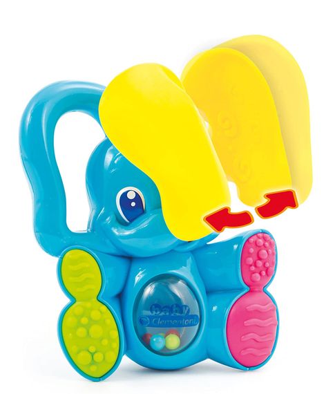 Погремушка-прорезыватель слоненок Clementoni