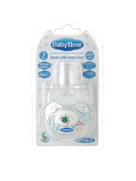 Ортодонтическая пустышка с крышкой №3 BabyTime xarid qilish