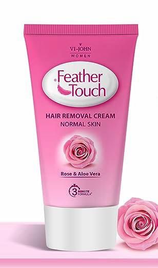 Купить Крем для удаления волос Vi-John Feather touch Rose&Aloe Vera, 40 г