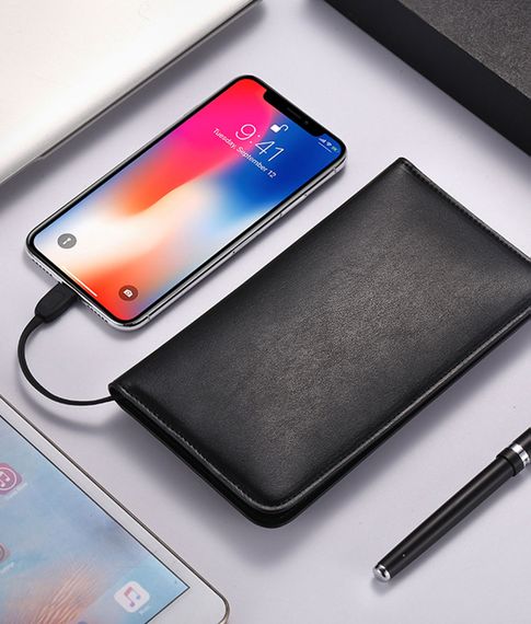 Портмоне кошелёк с зарядным устройством Power bank