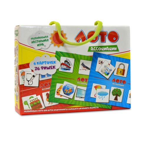 Купить Настольная игра ЛОТО "Ассоциации" Igrauz
