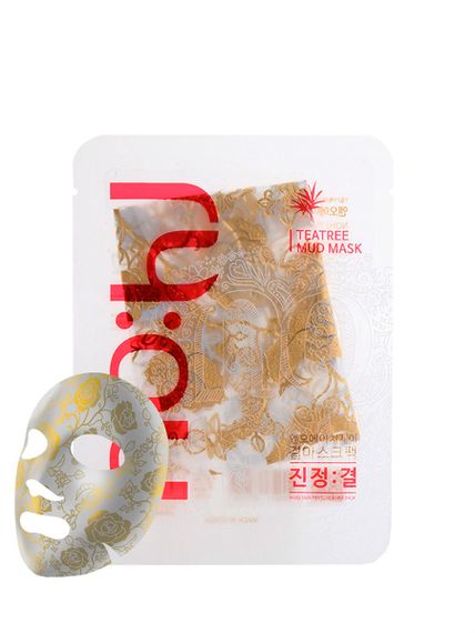 Купить Тканевая маска для лица с экстрактом чайного дерева Teatree Mud Mask