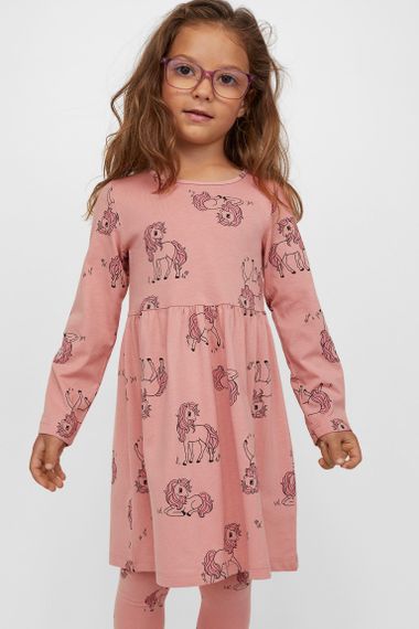 Платье H&M с единорожками