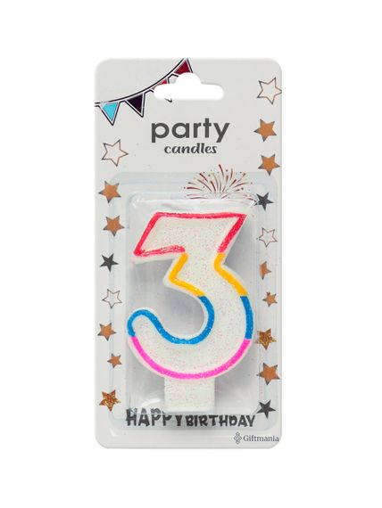 Свеча цифра Party Candles xarid qilish