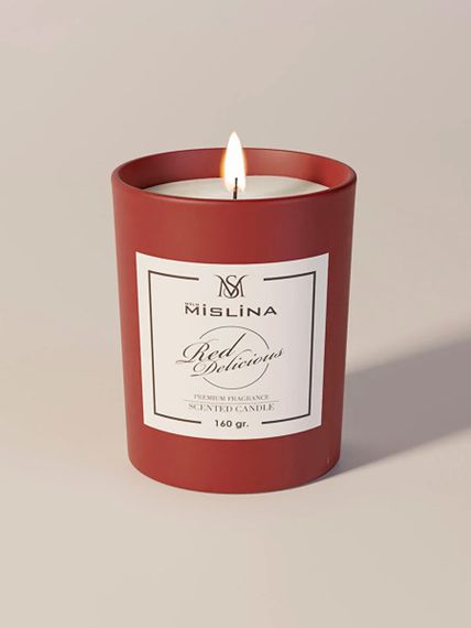Купить Свеча ароматическая Red Delicious Mislina 160 мл