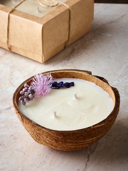 Купить Свеча в кокосе Day at the spa, 170мл