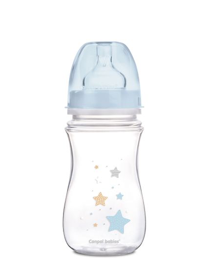 Купить Антиколиковая бутылочка с широким горлышком Canpol babies "Easystart" 240мл (35/217_blu)