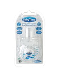 Ортодонтическая пустышка с крышкой №3 BabyTime 18+ м xarid qilish