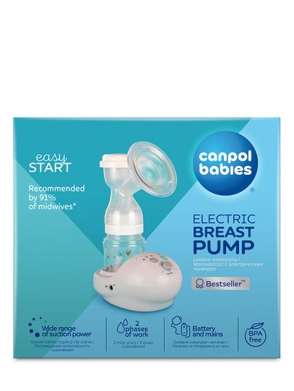 Электрический молокоотсос EasyStart Canpol Babies (12/201) xarid qilish