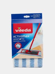 Тряпка-насадка для швабр Vileda ActiveMax, плоская (141001) xarid qilish