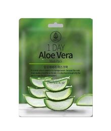 Тканевая маска с экстрактом алоэ вера Med B 1 Day Aloe Vera Mask Pack xarid qilish