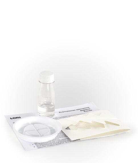 Выращивание кристаллов LORI Деревья "Белая ёлочка"