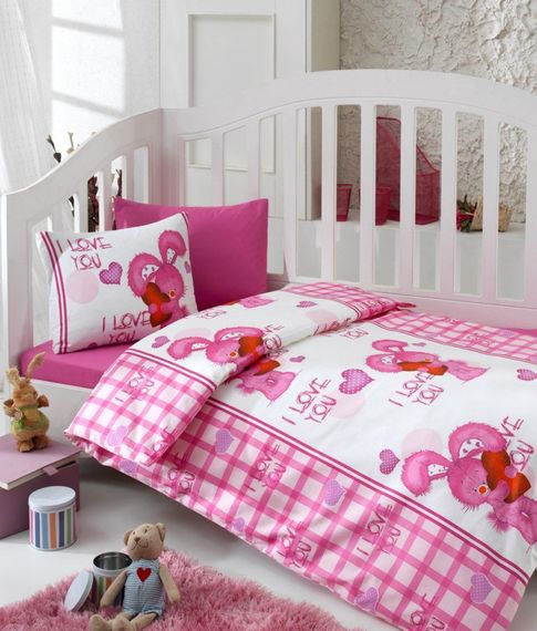 Комплект детского постельного белья Cotton Box + подушка 100х150, 120х150, 35х45 + подушка xarid qilish