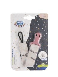 Купить Клипса - держатель пластмассовая для пустышки Canpol Babies Bonjour Paris (51/026 pin)