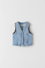 Джинсовая жилетка Zara xarid qilish