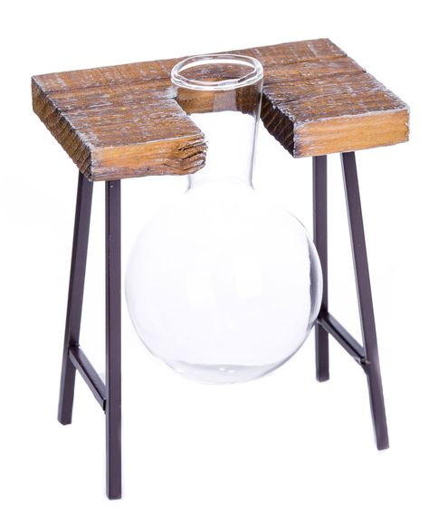 Декоративная подставка с колбой ( 13 см)