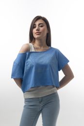 Купить Топ короткий рукав