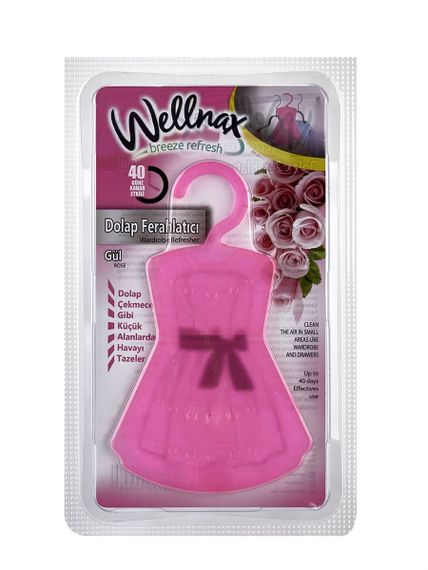 Купить Освежитель для гардероба Wellnax ( Роза ) 21g