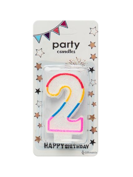 Свеча цифра Party Candles xarid qilish