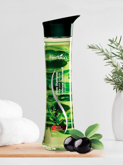 Купить Шампунь оливковый Формула блеска, Herbion