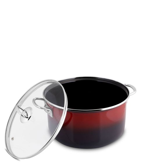 Кастрюля стальная эмалированная Lamart EMAIL