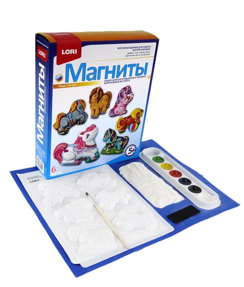 Фигурки на магнитах "Пони"