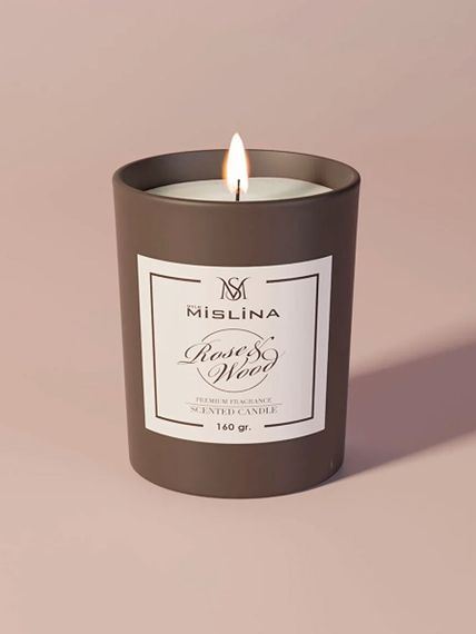 Купить Свеча ароматическая Rose and Woody Mislina 160 мл