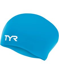 Шапочка для плавания Long Hair Wrinkle-Free Silicone Adult Swim Cap xarid qilish
