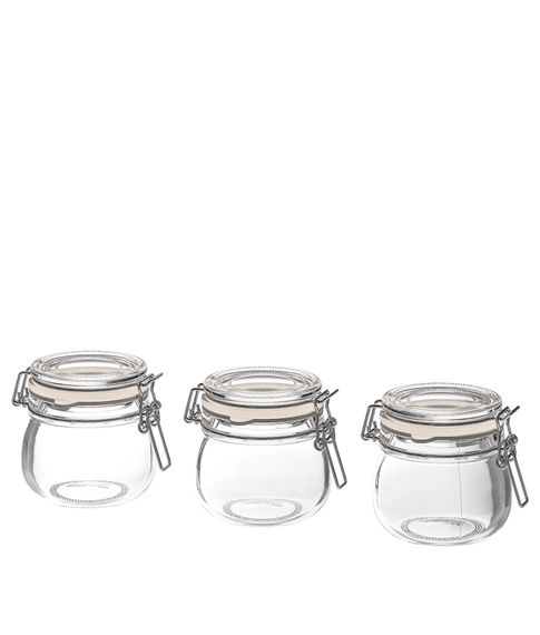 Комплект банок с крышкой KORKEN IKEA, 3 шт