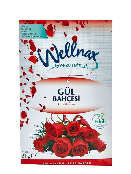 Купить Освежитель для шкафчика WELLNAX (Роза) 21g