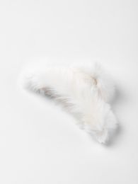 Купить Меховая заколка-крабик