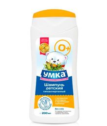 Купить Шампунь детский с экстрактом календулы и протеинами пшеницы УМКА, 200 мл